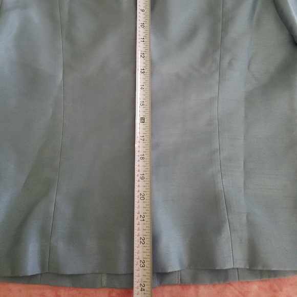 Jessica Howard Light Blue Beaded Jacket - Picture 3 of 8